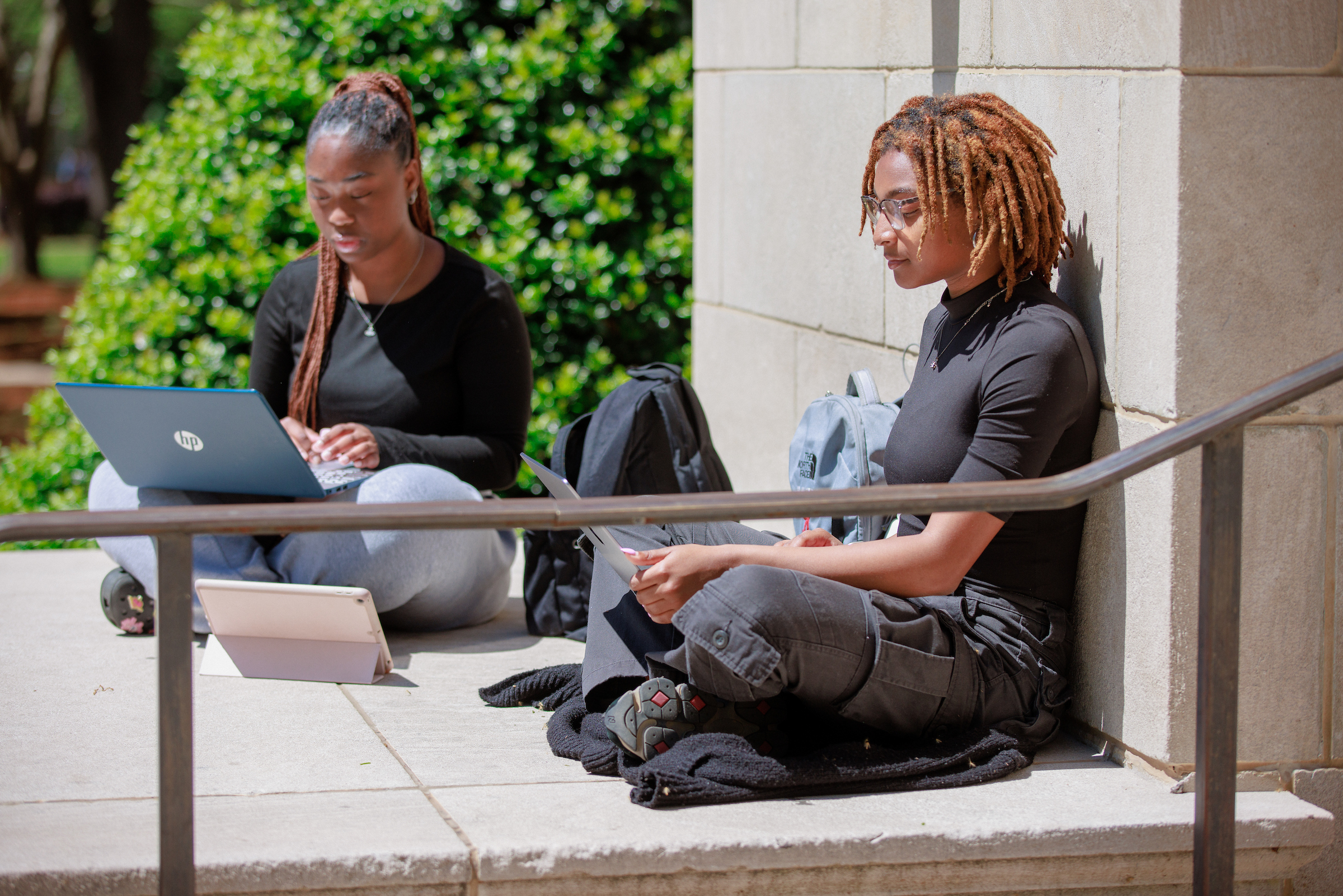 Students study at The University of Alabama.